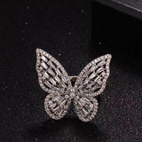 Load image into Gallery viewer, New Design Butterfly Design Zirconia Diamond Ring For Woman