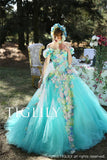 Load image into Gallery viewer, TIGLILY Pandora Series-Grace Wedding Dress Flower Color Dress (c156)