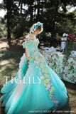 Load image into Gallery viewer, TIGLILY Pandora Series-Grace Wedding Dress Flower Color Dress (c156)